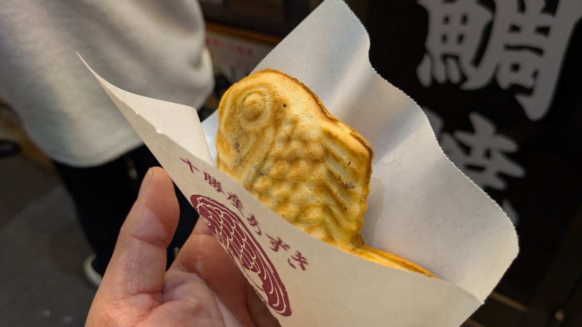 たい焼き屋の厨房風景